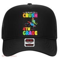 Crush 4th Grade Dinosaur Monster Truck Back to School Hat thumb 0