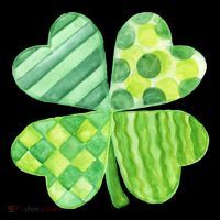 Cute 4 Leaf Clover Irish St Patricks Day Sweatshirt thumb 3