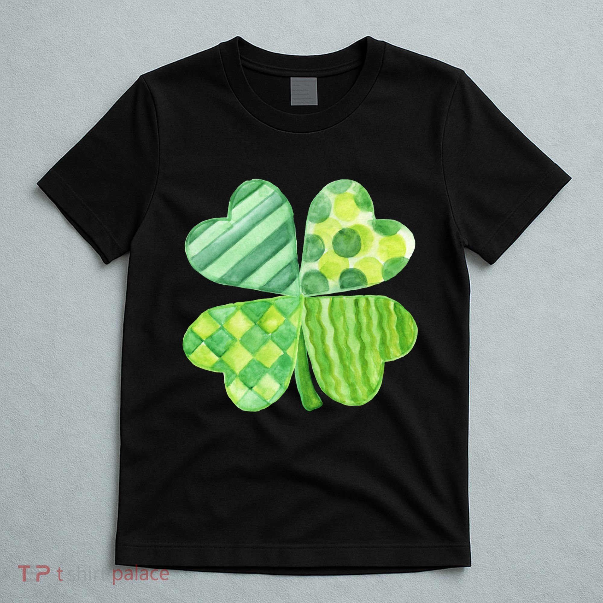 Cute 4 Leaf Clover Irish St Patricks Day T-Shirt
