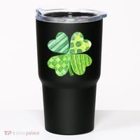 Cute 4 Leaf Clover Irish St Patricks Day Tumbler thumb 0