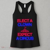 Classy 4 U Elect A Clown Expect A Circus Women's Tank Top thumb 3