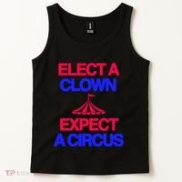 Classy 4 U Elect A Clown Expect A Circus Tank Top thumb 2