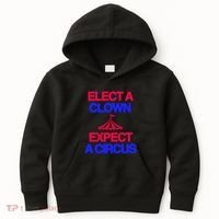 Classy 4 U Elect A Clown Expect A Circus Kids Hoodie thumb 0