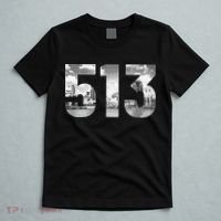 Cincinnati 513 Area Code Skyline Ohio Vintage T-Shirt thumb 5