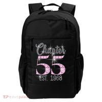 Chapter 55 EST 1968 55th Birthday Tee Gift For Wo Backpack thumb 0