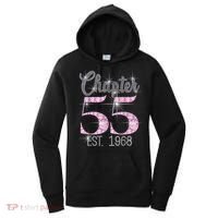 Chapter 55 EST 1968 55th Birthday Tee Gift For Wo Women's Hoodie thumb 0