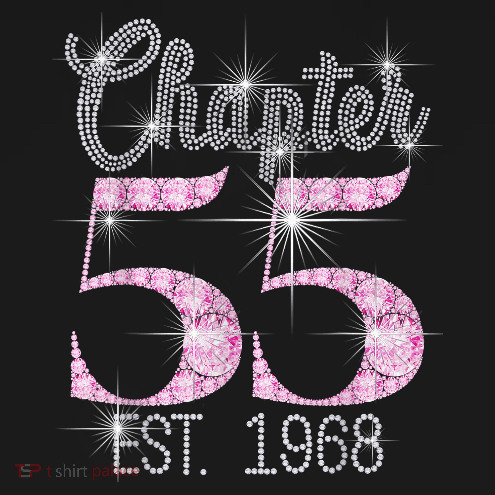Chapter 55 EST 1968 55th Birthday Tee Gift For Wo Mousepad