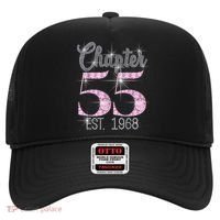 Chapter 55 EST 1968 55th Birthday Tee Gift For Wo Hat thumb 0