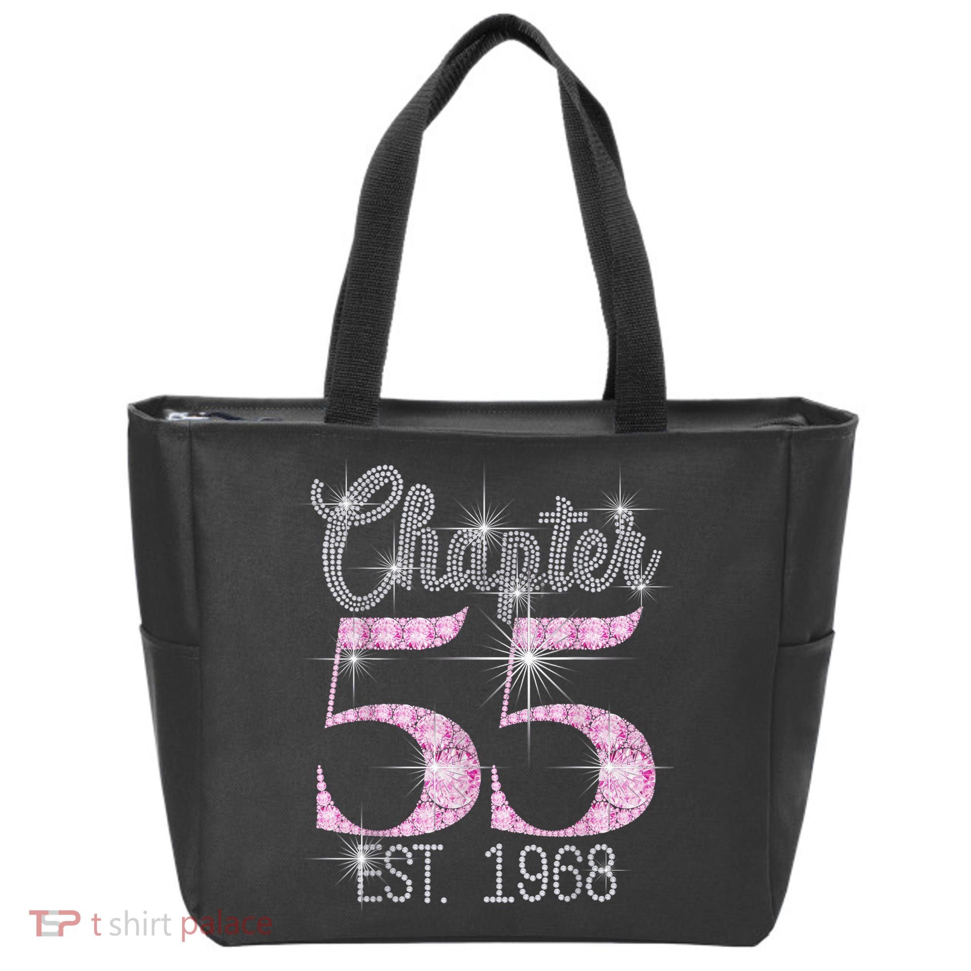 Chapter 55 EST 1968 55th Birthday Tee Gift For Wo Tote Bag