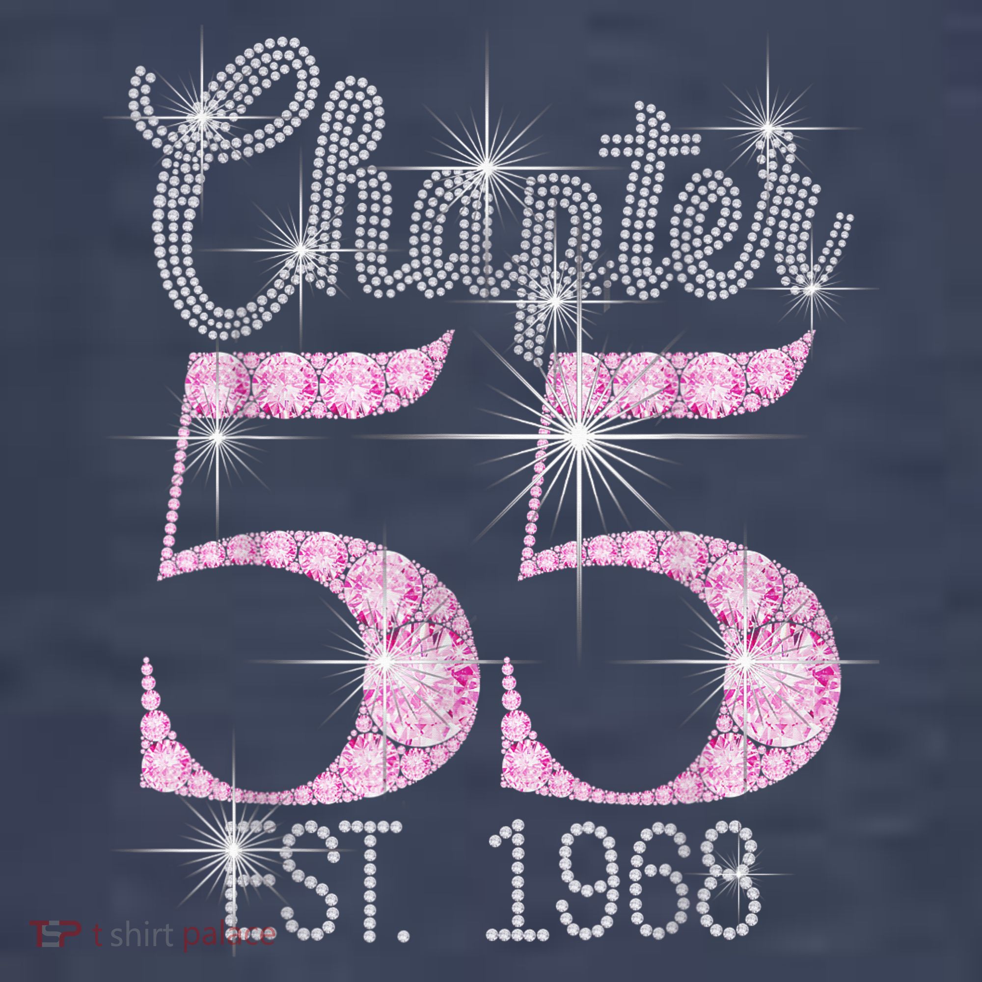 Chapter 55 EST 1968 55th Birthday Tee Gift For Wo Tank Top