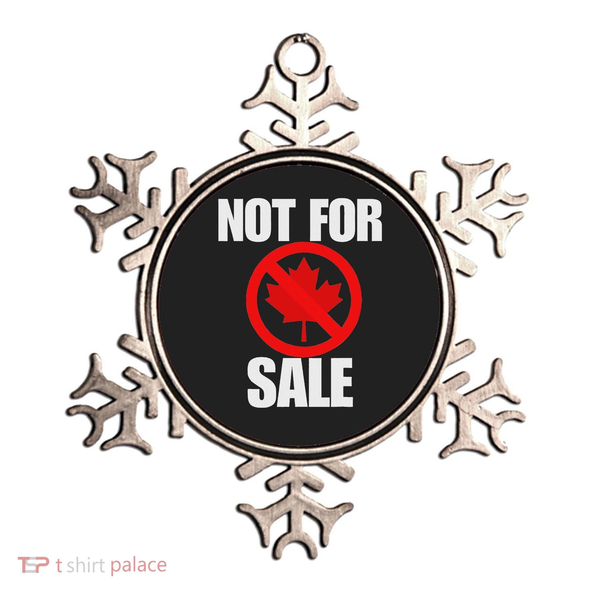 Canada 51st State Not For Sale Ornament