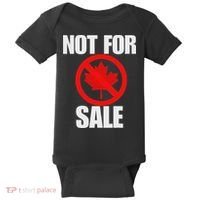 Canada 51st State Not For Sale Baby Bodysuit thumb 0