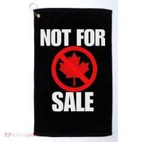Canada 51st State Not For Sale Golf Towel thumb 0