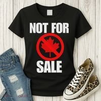 Canada 51st State Not For Sale Women's T-Shirt thumb 3