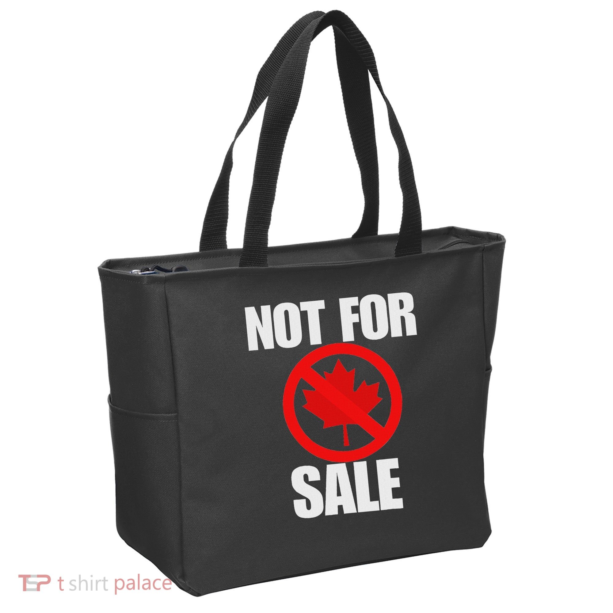 Canada 51st State Not For Sale Tote Bag