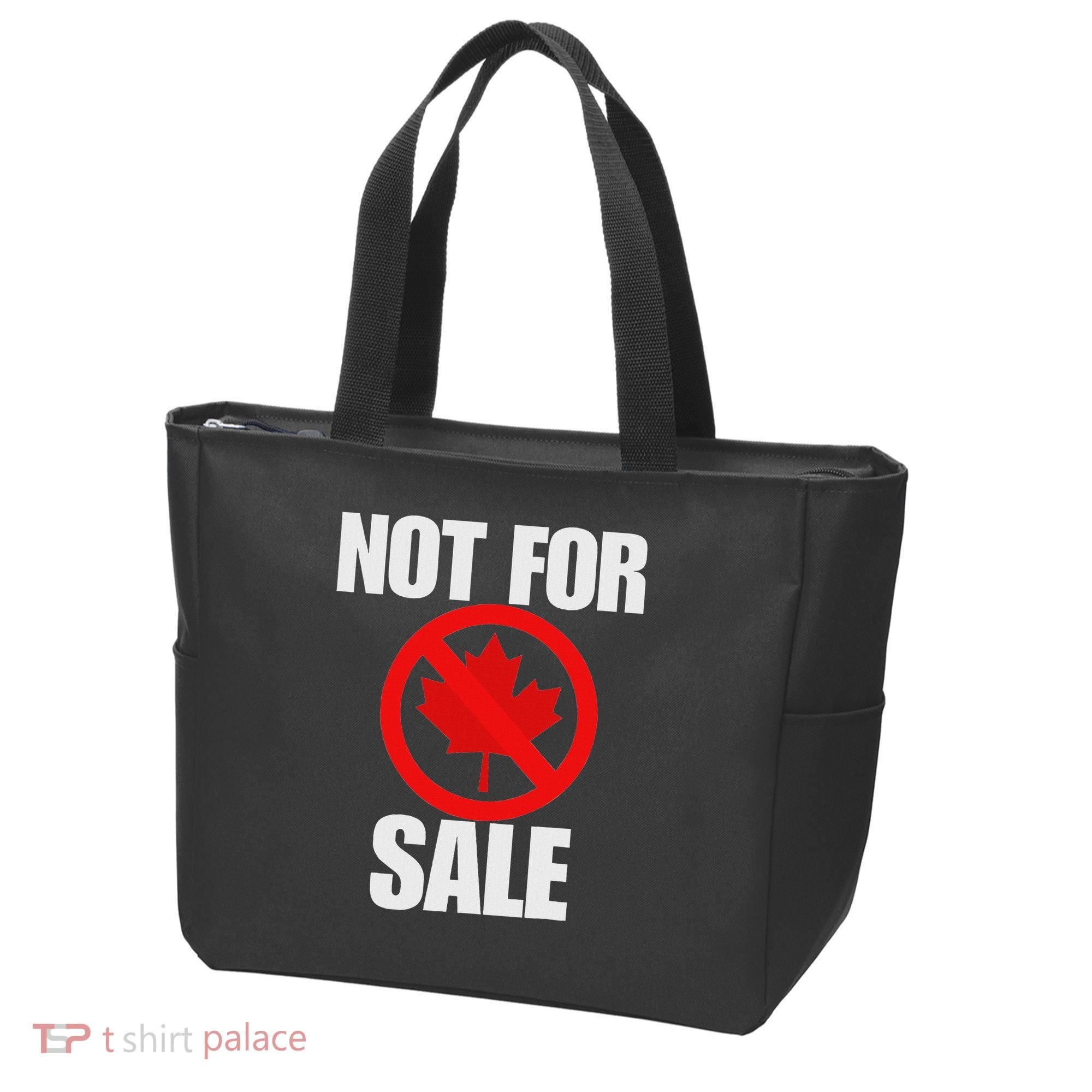 Canada 51st State Not For Sale Tote Bag