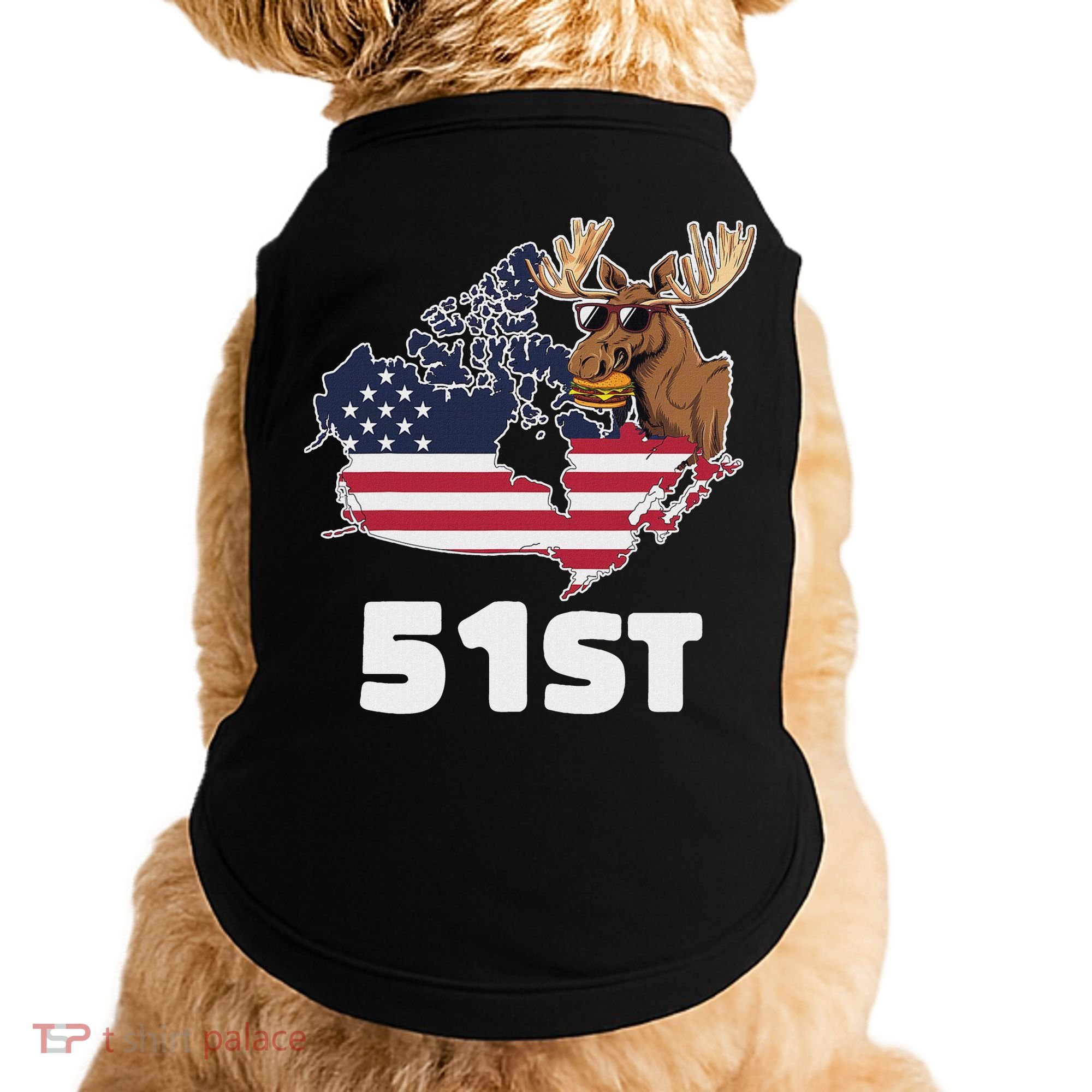 Canada 51st Us State Funny United States Buying Canada Doggie Tank