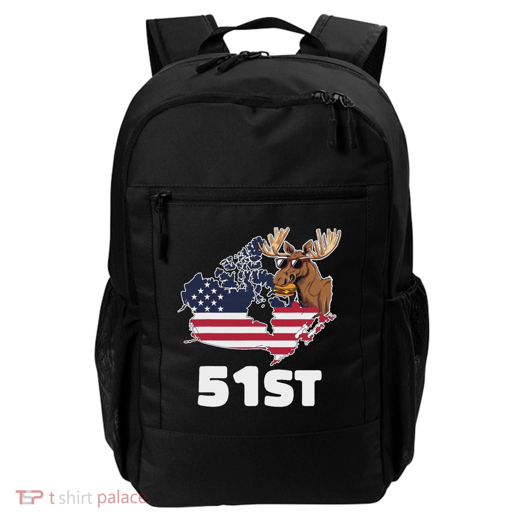 Canada 51st Us State Funny United States Buying Canada Backpack