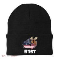 Canada 51st Us State Funny United States Buying Canada Beanie thumb 0