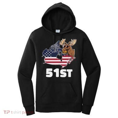 Canada 51st Us State Funny United States Buying Canada Women's Hoodie
