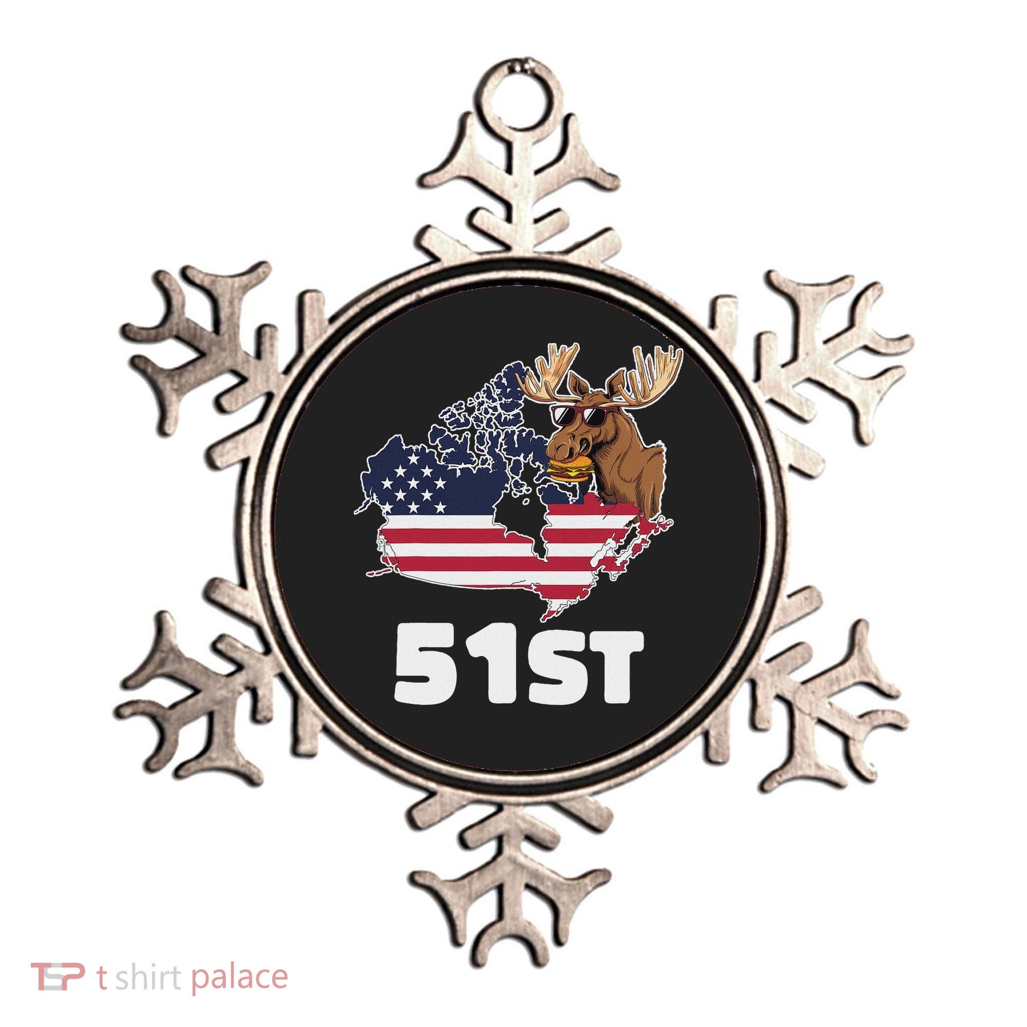 Canada 51st Us State Funny United States Buying Canada Ornament