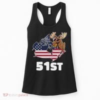 Canada 51st Us State Funny United States Buying Canada Women's Tank Top thumb 0