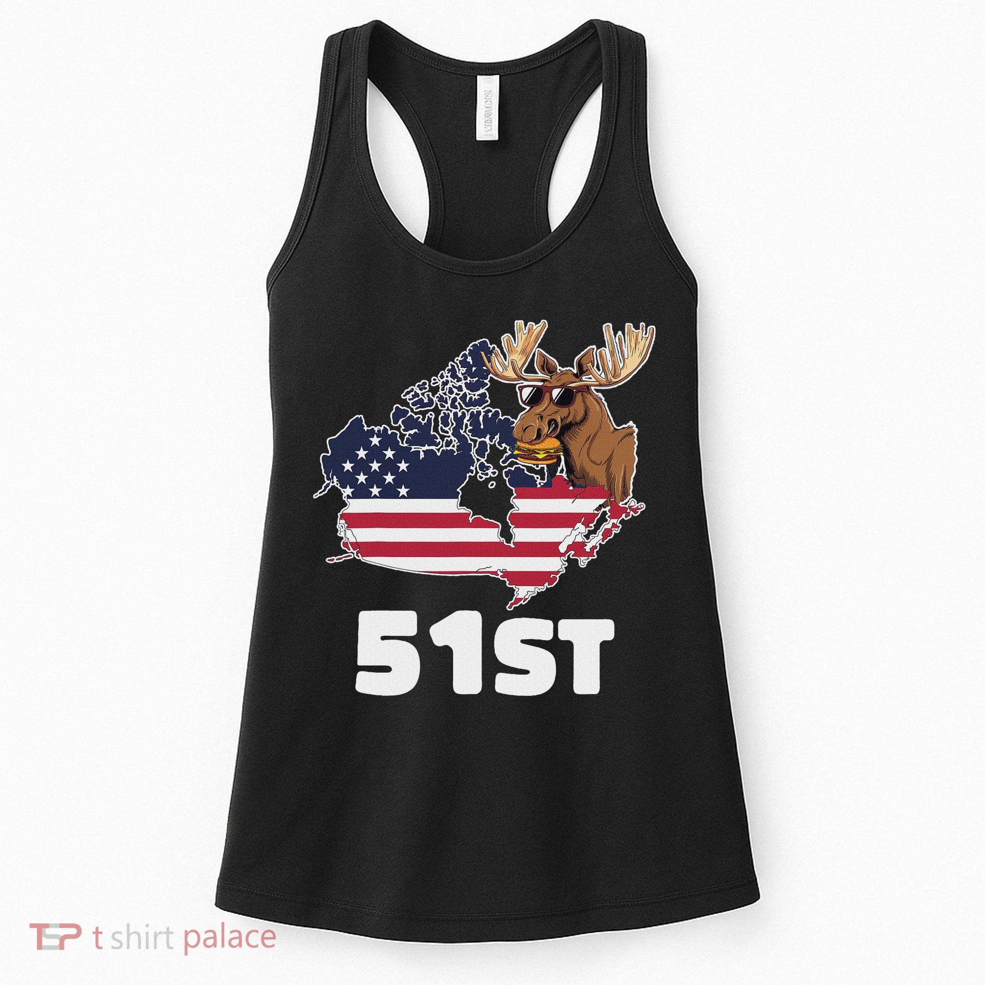 Canada 51st Us State Funny United States Buying Canada Women's Tank Top