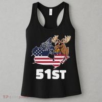 Canada 51st Us State Funny United States Buying Canada Women's Tank Top thumb 3