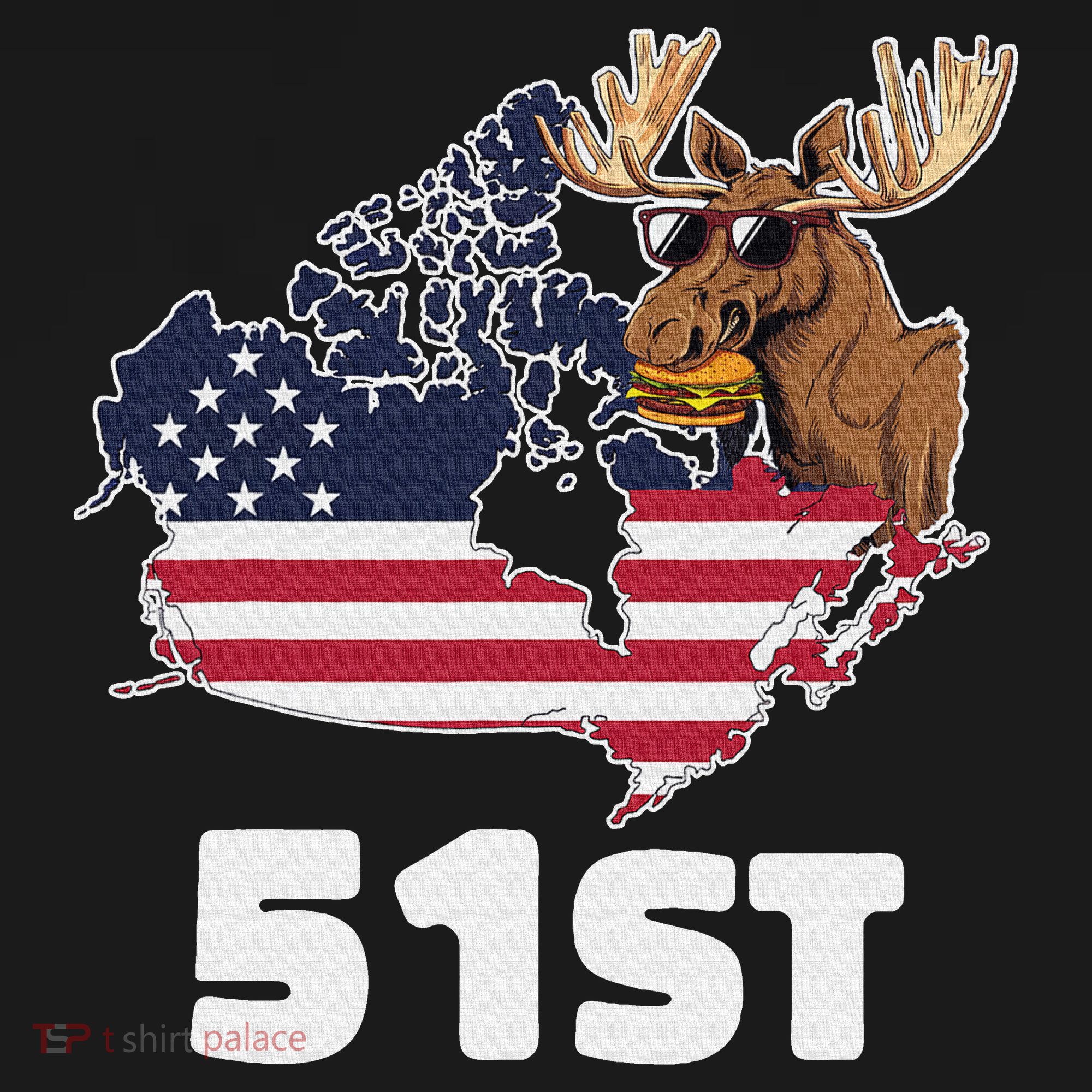 Canada 51st Us State Funny United States Buying Canada Women's Tank Top
