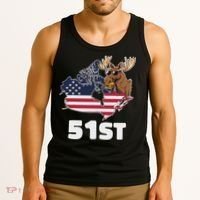 Canada 51st Us State Funny United States Buying Canada Tank Top thumb 3