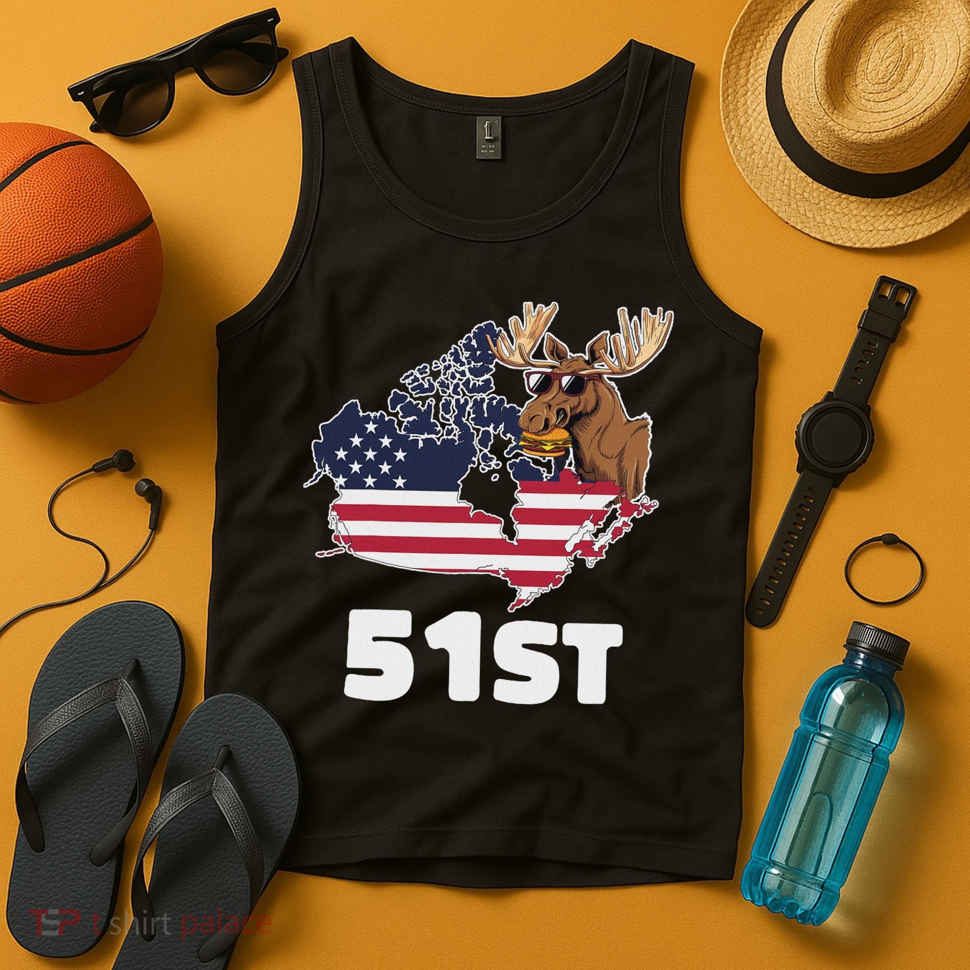 Canada 51st Us State Funny United States Buying Canada Tank Top
