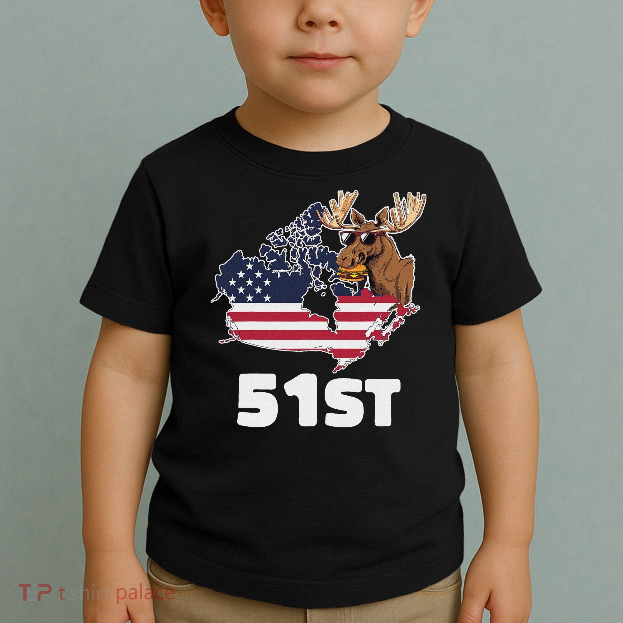 Canada 51st Us State Funny United States Buying Canada Toddler T-Shirt