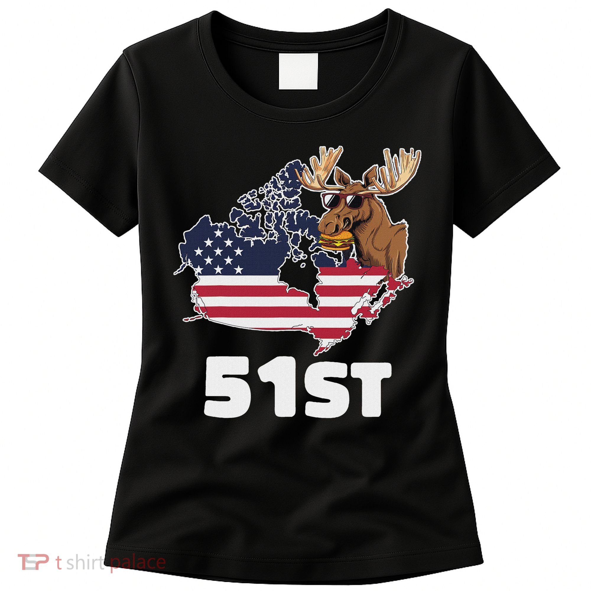 Canada 51st Us State Funny United States Buying Canada Women's T-Shirt
