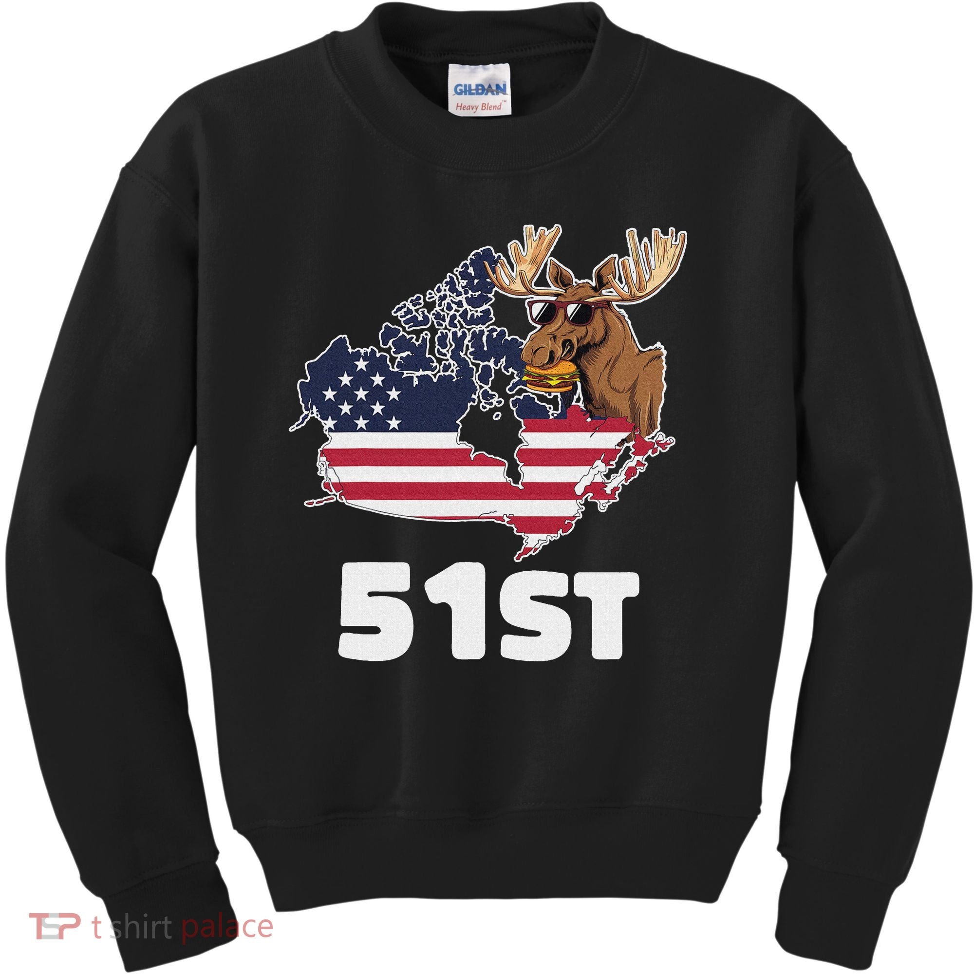 Canada 51st Us State Funny United States Buying Canada Kids Sweatshirt