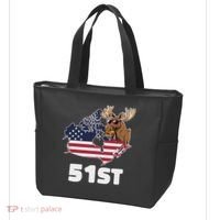 Canada 51st Us State Funny United States Buying Canada Tote Bag thumb 3