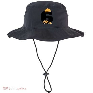  6th Birthday Construction Gift For Birthday Boy Bucket Hat