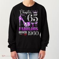 Chapter 65 Fabulous Since 1960 65th Birthday Women's Sweatshirt thumb 0
