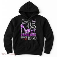 Chapter 65 Fabulous Since 1960 65th Birthday Hoodie thumb 0