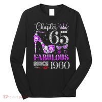 Chapter 65 Fabulous Since 1960 65th Birthday Long Sleeve Shirt thumb 0