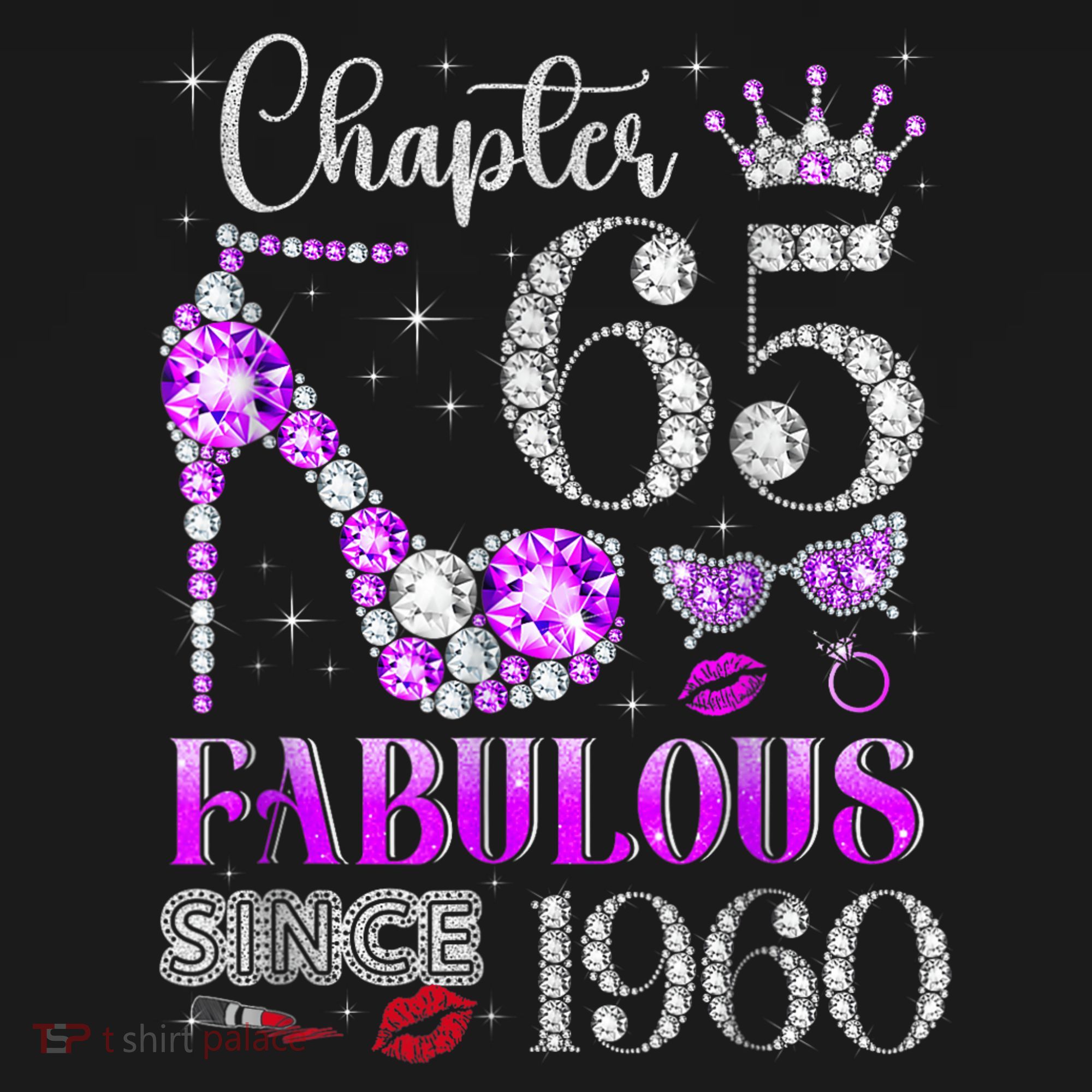 Chapter 65 Fabulous Since 1960 65th Birthday Long Sleeve Shirt