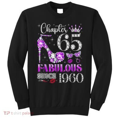 Chapter 65 Fabulous Since 1960 65th Birthday Sweatshirt