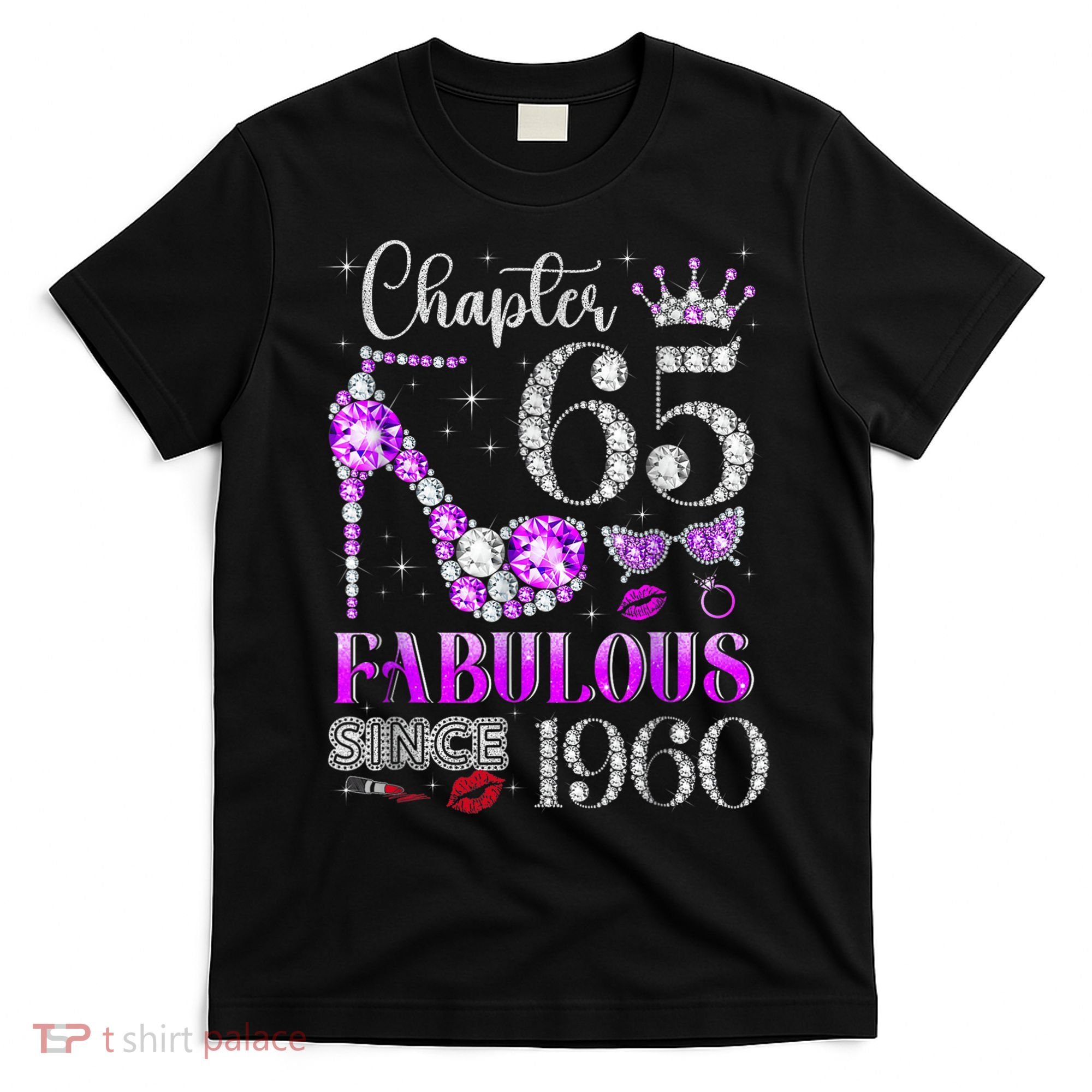 Chapter 65 Fabulous Since 1960 65th Birthday T-Shirt