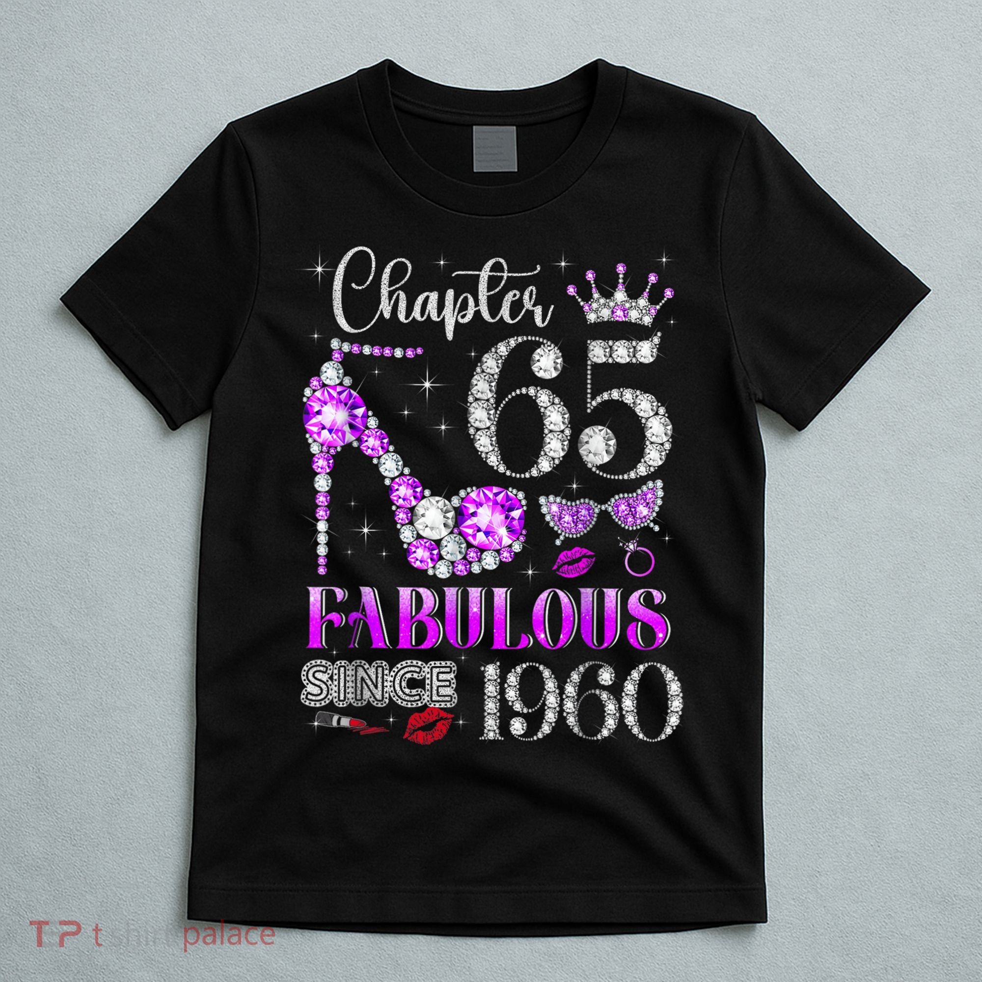 Chapter 65 Fabulous Since 1960 65th Birthday T-Shirt