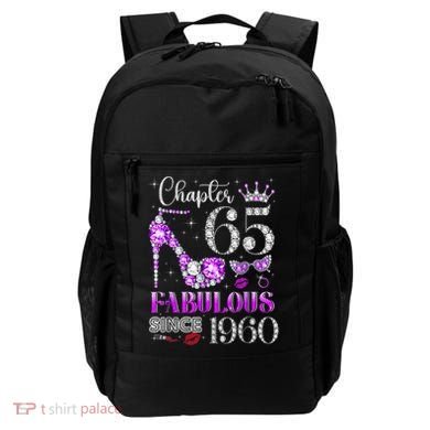 Chapter 65 Fabulous Since 1960 65th Birthday Backpack