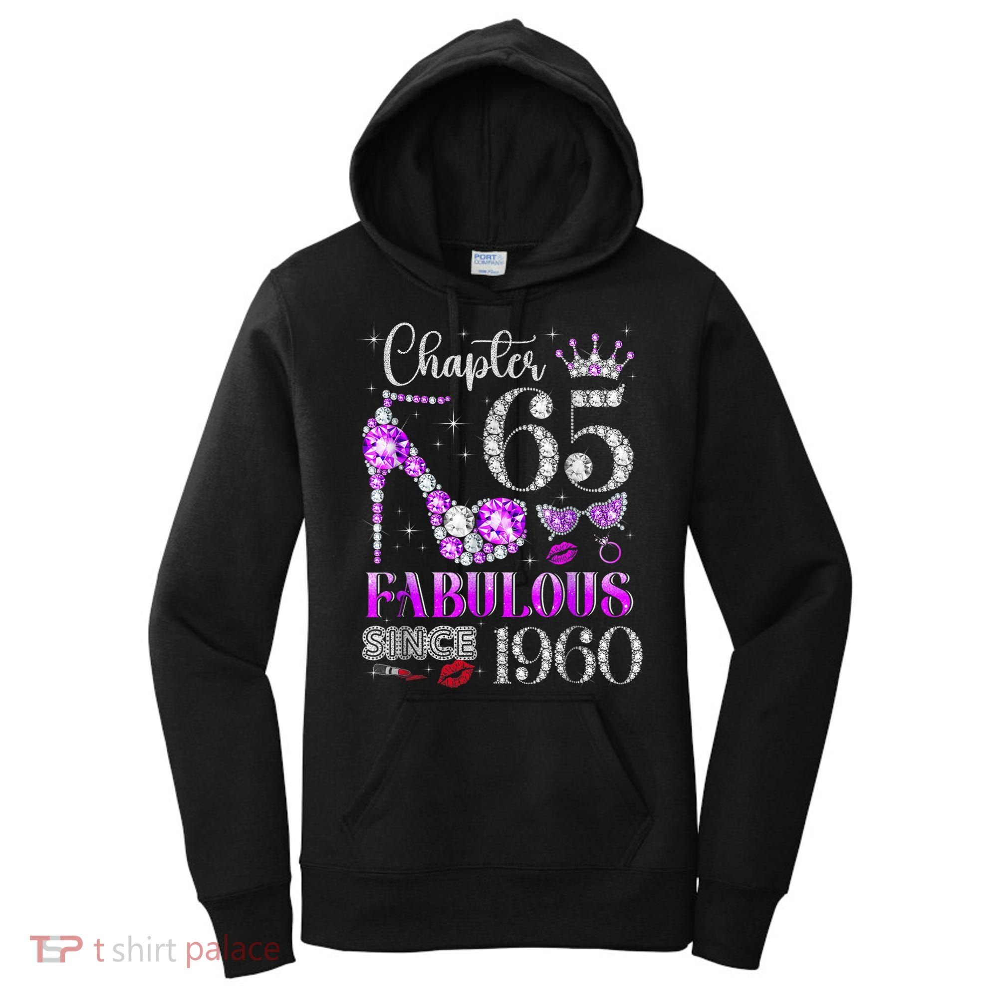 Chapter 65 Fabulous Since 1960 65th Birthday Women's Hoodie
