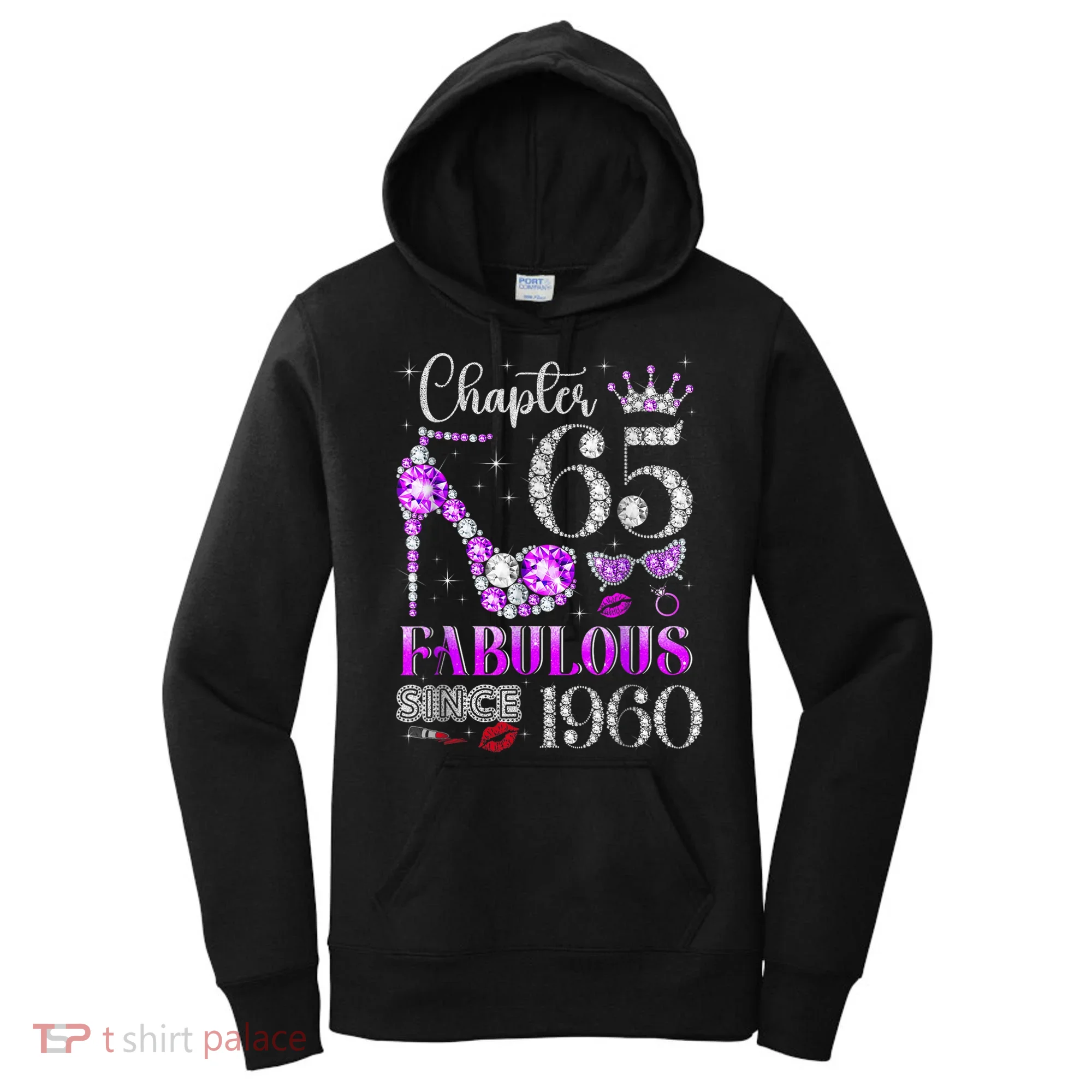 Chapter 65 Fabulous Since 1960 65th Birthday Women's Hoodie