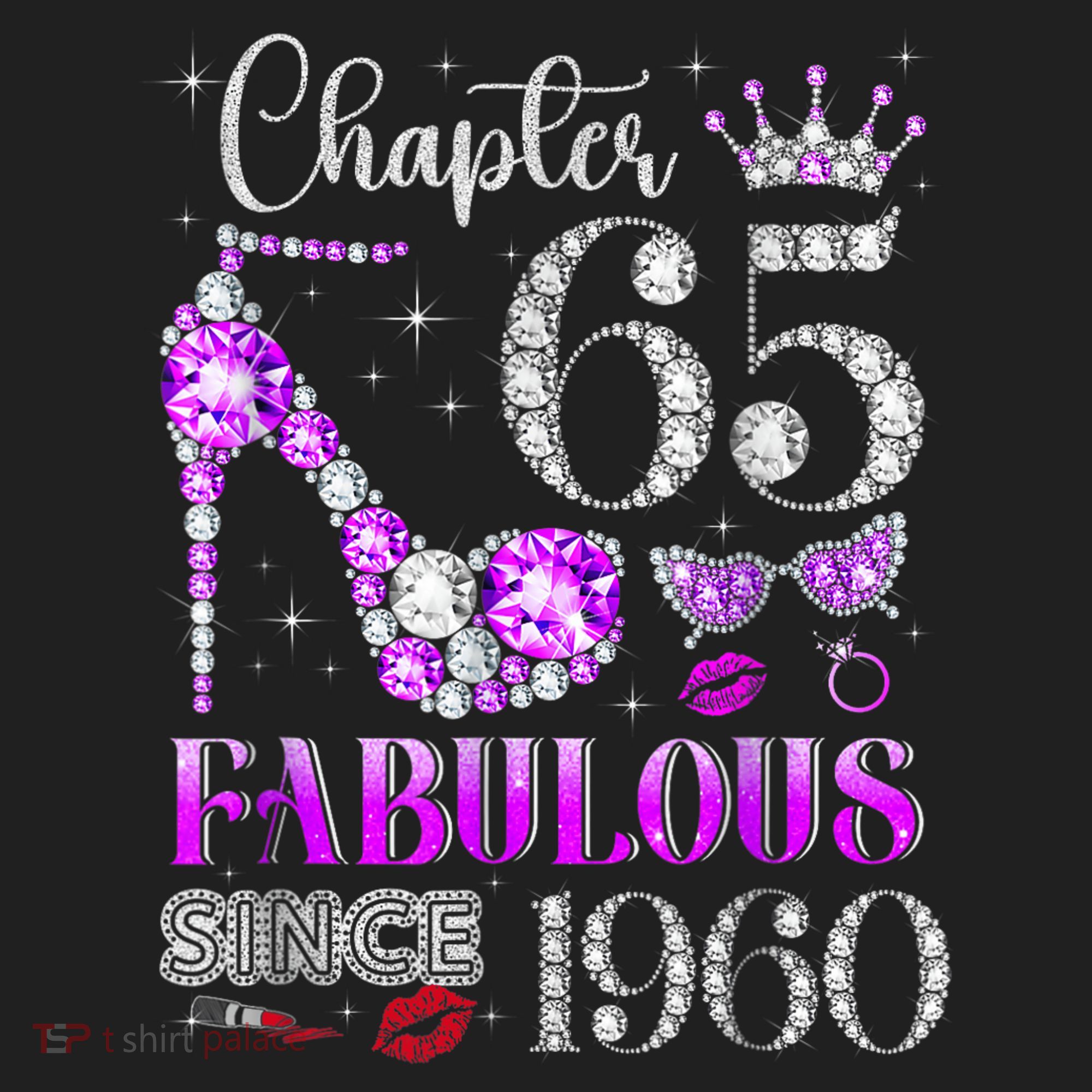 Chapter 65 Fabulous Since 1960 65th Birthday Tumbler
