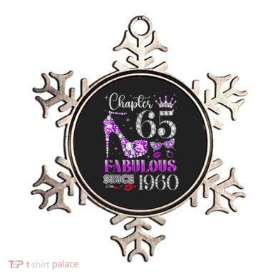 Chapter 65 Fabulous Since 1960 65th Birthday Ornament