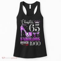 Chapter 65 Fabulous Since 1960 65th Birthday Women's Tank Top thumb 0