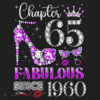 Chapter 65 Fabulous Since 1960 65th Birthday Hat thumb 2